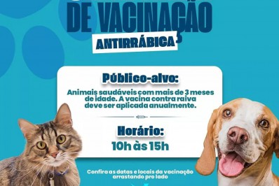 Guarda Municipal de Meriti recebe Campanha de Vacinação Antirrábica nesta quinta-feira (12)