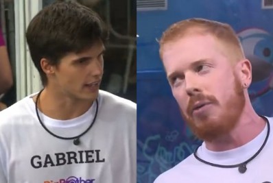 Manoel e Gabriel trocam farpas na 'Casa de Vidro': 'Fala na cara'