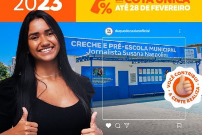 IPTU: Caxias tem desconto de 7% para quem pagar em cota única