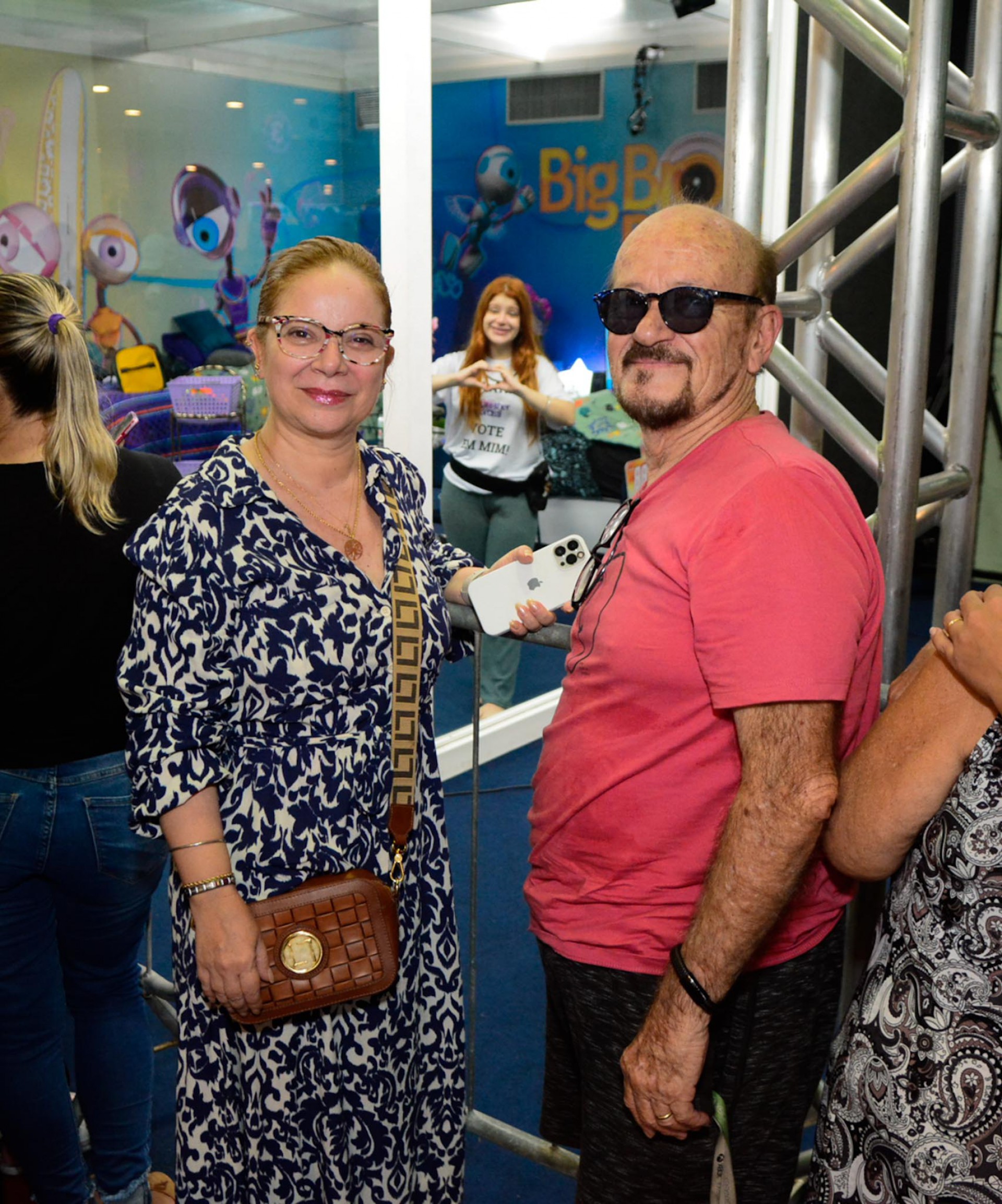 Pais de Giovanna Leão chegam para visitá-la na 'Casa de Vidro' do 'BBB 23' - Webert Belicio / AgNews  