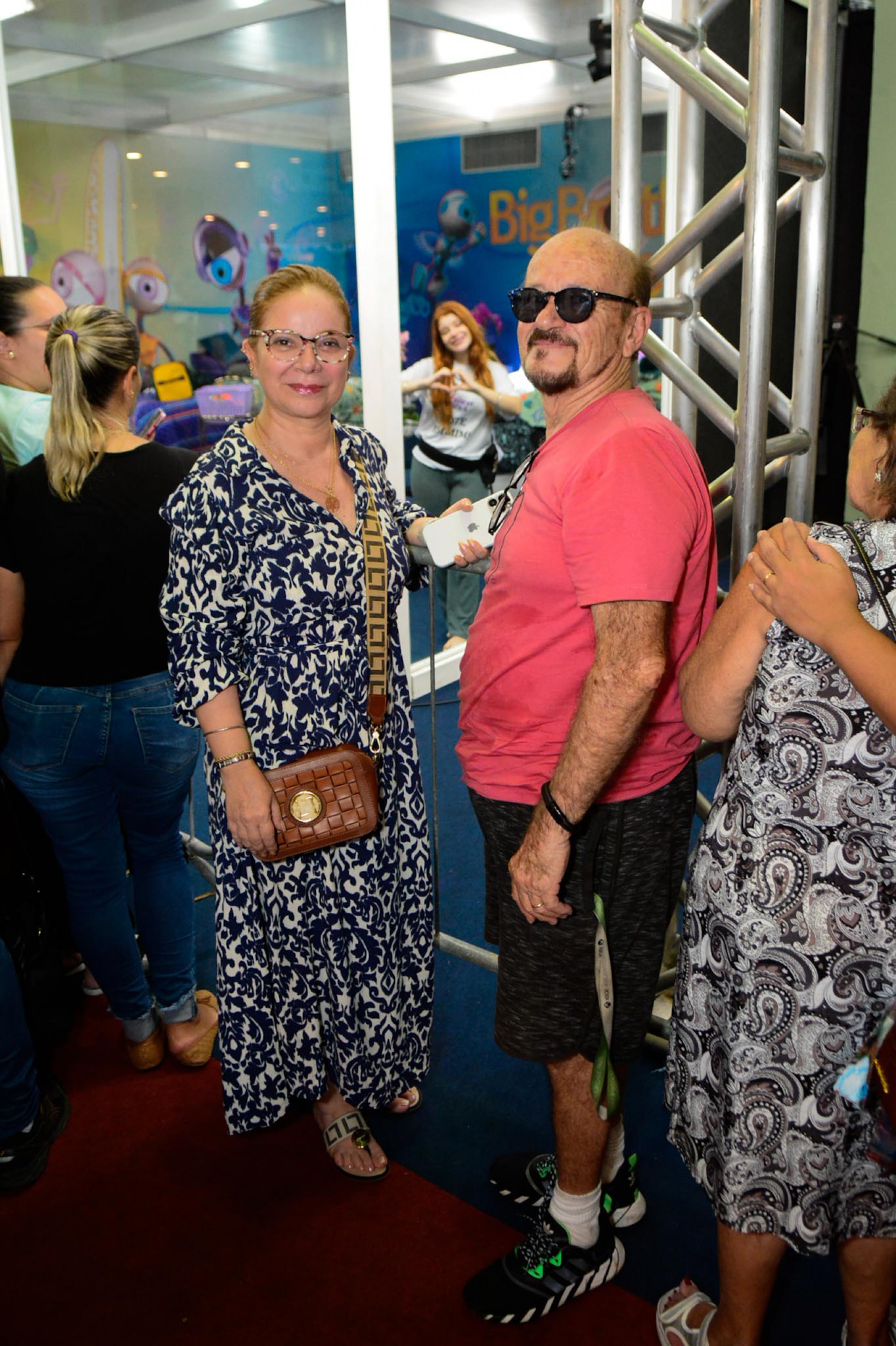 Pais de Giovanna Leão chegam para visitá-la na 'Casa de Vidro' do 'BBB 23' - Webert Belicio / AgNews  