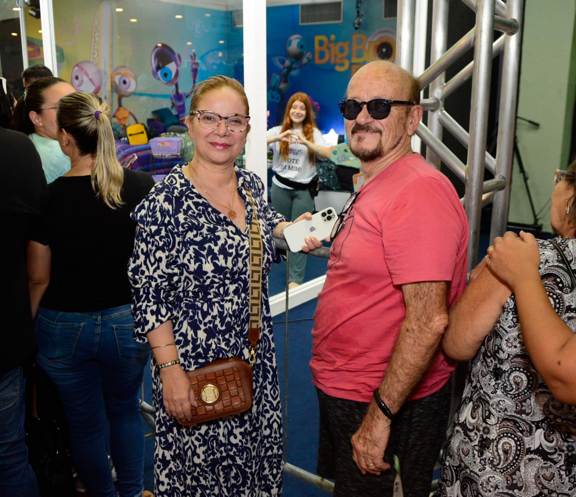 Pais de Giovanna Leão chegam para visitá-la na 'Casa de Vidro' do 'BBB 23' - Webert Belicio / AgNews  