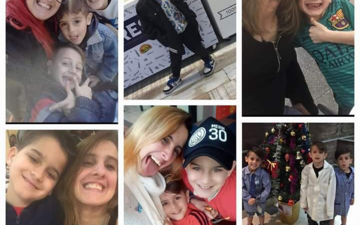 Montagem de fotos publicada pela mãe em despedida nas redes - Reprodução/Redes Sociais