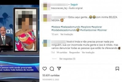 Menina de 10 anos é alvo de racismo em rede social