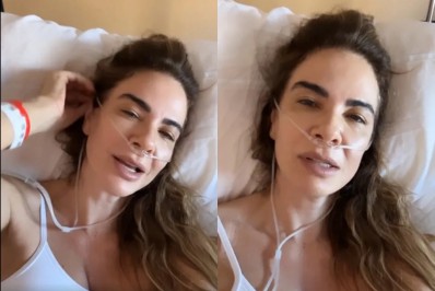 'Não sei o que vai ser da minha perna', diz Luciana Gimenez após acidente