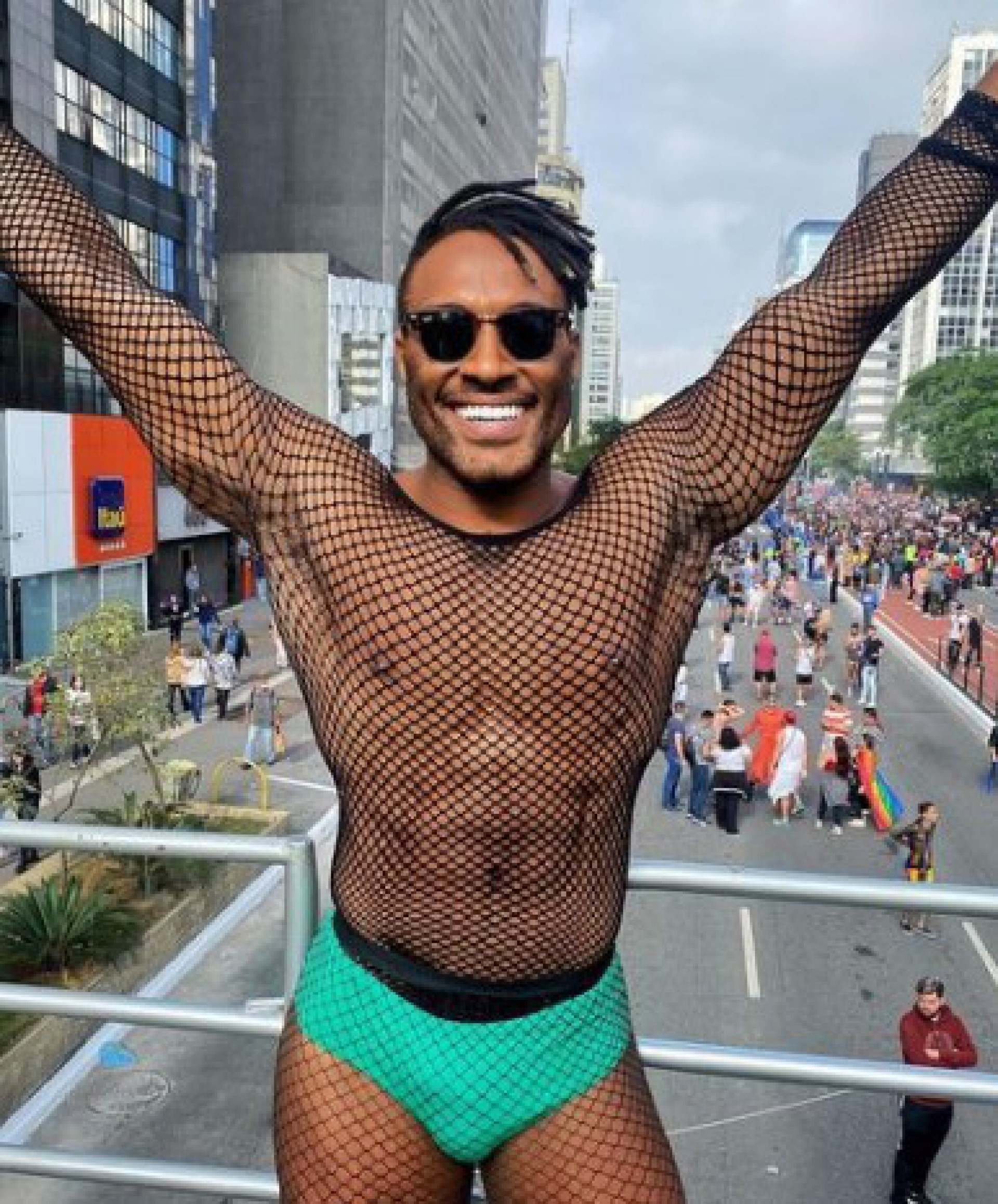 Fred Nicacio, aos 35 anos, é médico e influenciador, com alma de artista, compõe o grupo do Camarote - Reprodução Internet