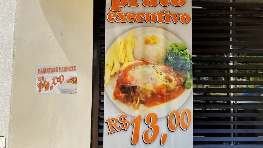 Valor da marmita vendida no Sabor de Casa, restaurante em que cart&atilde;o corporativo do governo Bolsonaro registrou gasto de R$ 109 mil