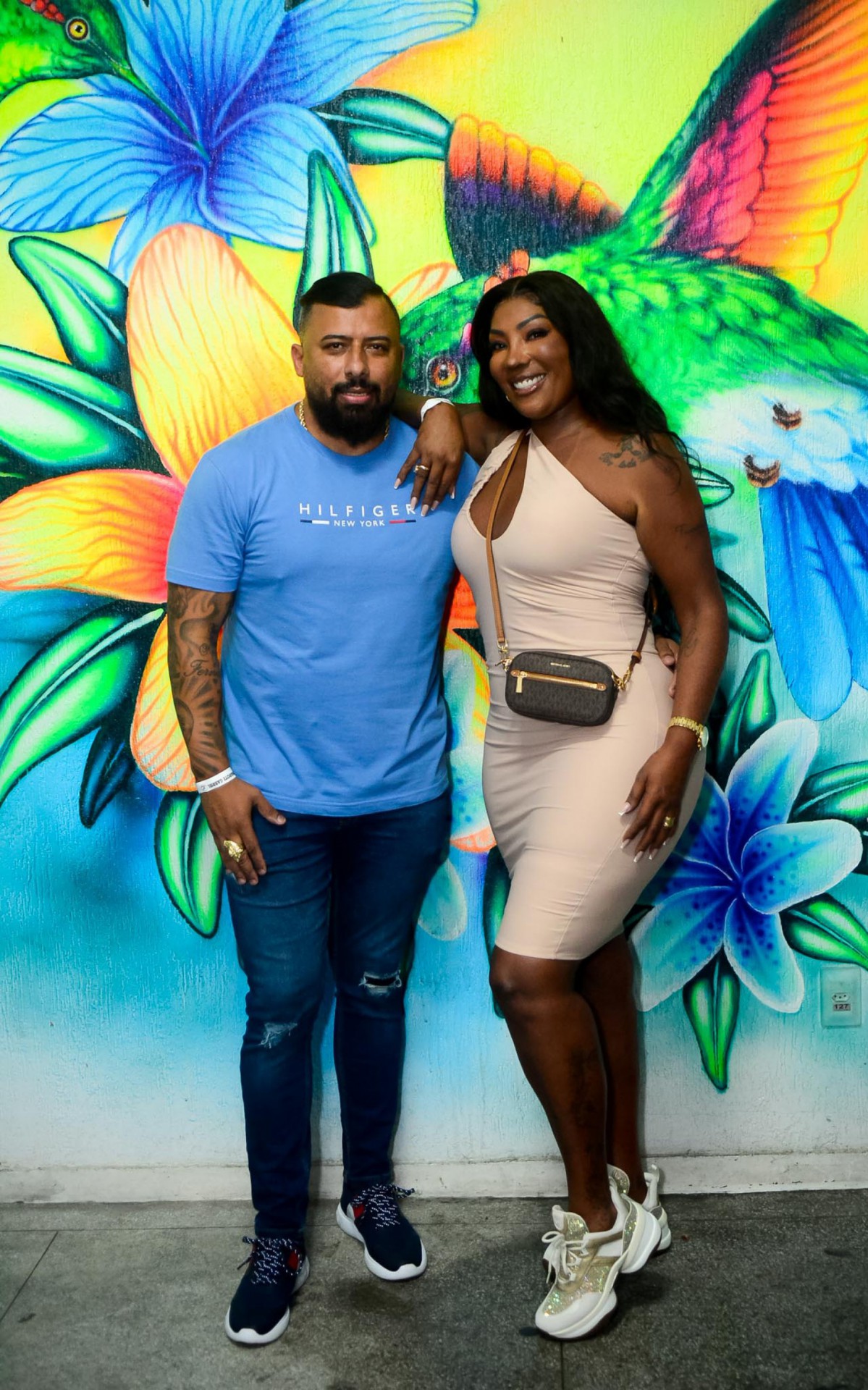 Silvana e o marido, Renato Ara&uacute;jo 