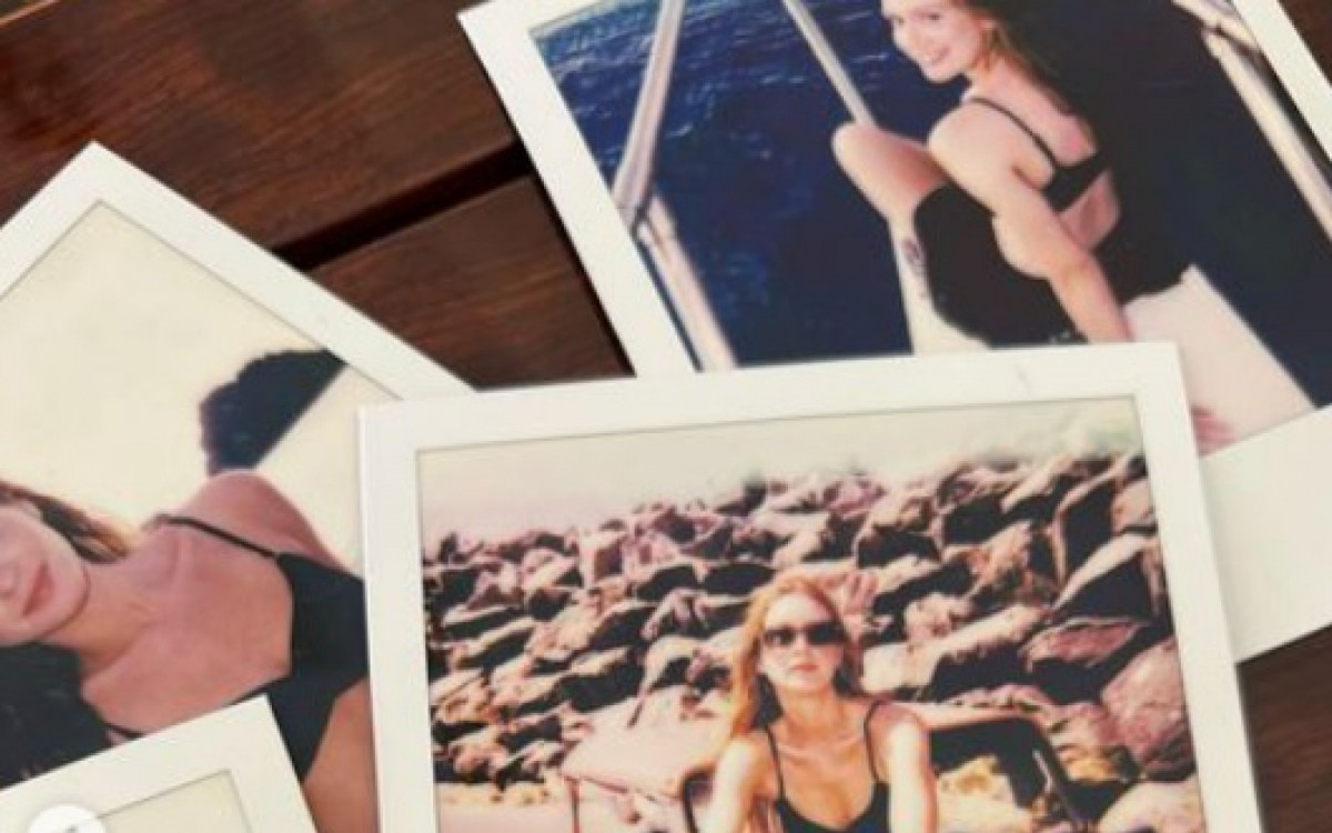 Marina Ruy Barbosa curte passeio de barco