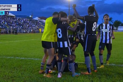 Com gols de Sapata e Léo Pedro, Botafogo bate o Lemense e avança na Copinha