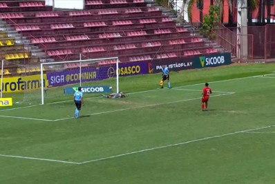 Vasco abre 3 a 0, mas cede o empate e é eliminado da Copinha nos pênaltis pelo Ibrachina