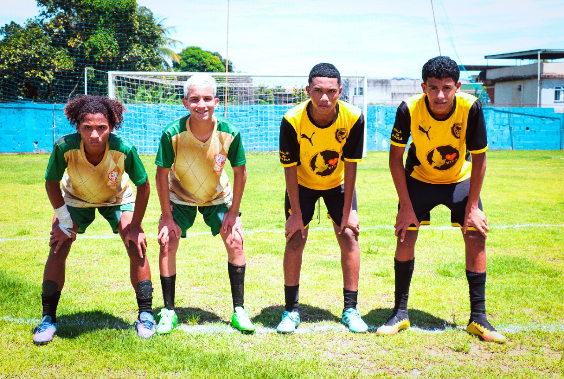 Yago, Micael, Arthur e Kau&atilde; foram alguns dos selecionados para integrar a equipe sub-15 da SEBR - Gilberto Rocha / PMBR