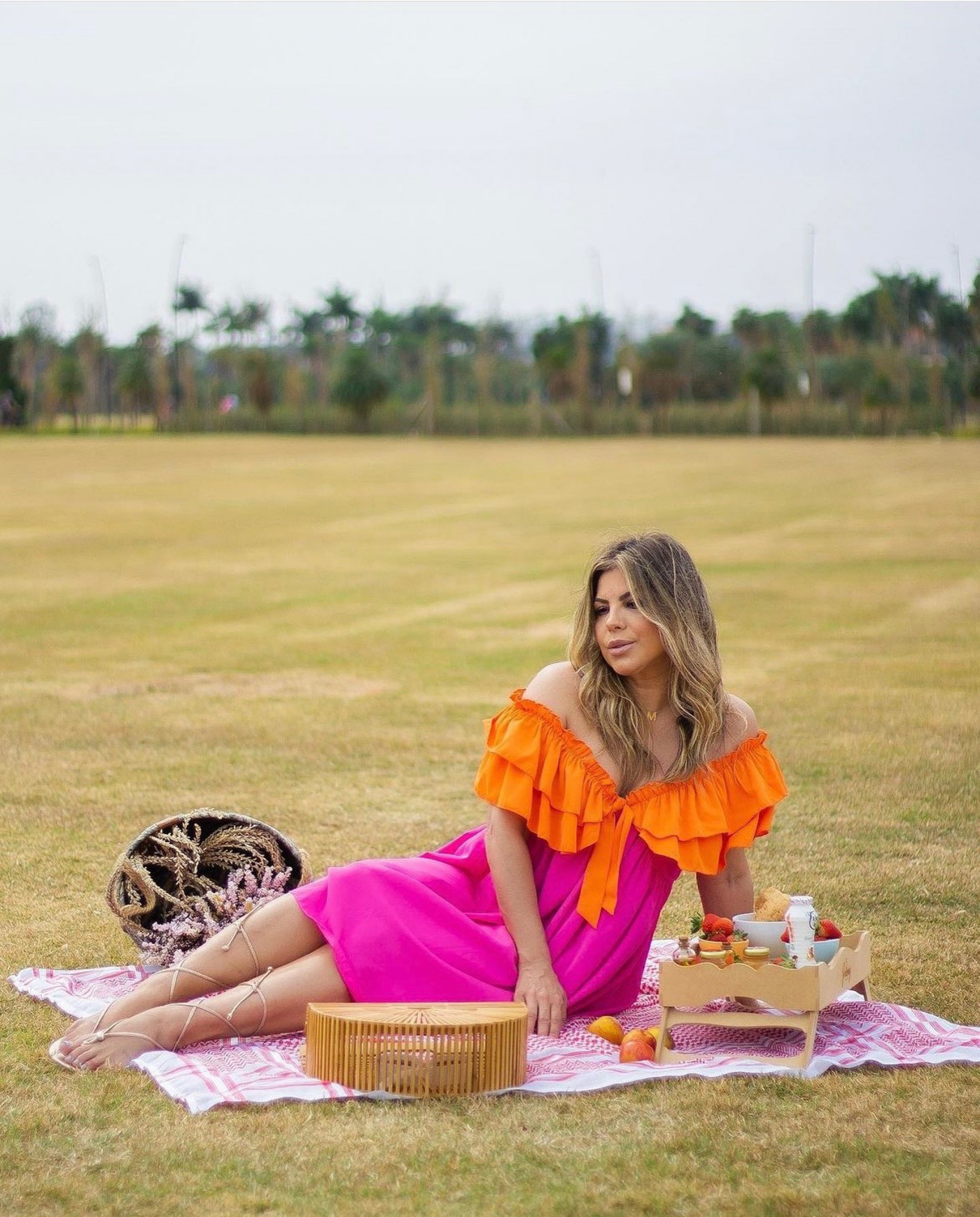 A cor do momento cai bem com laranja