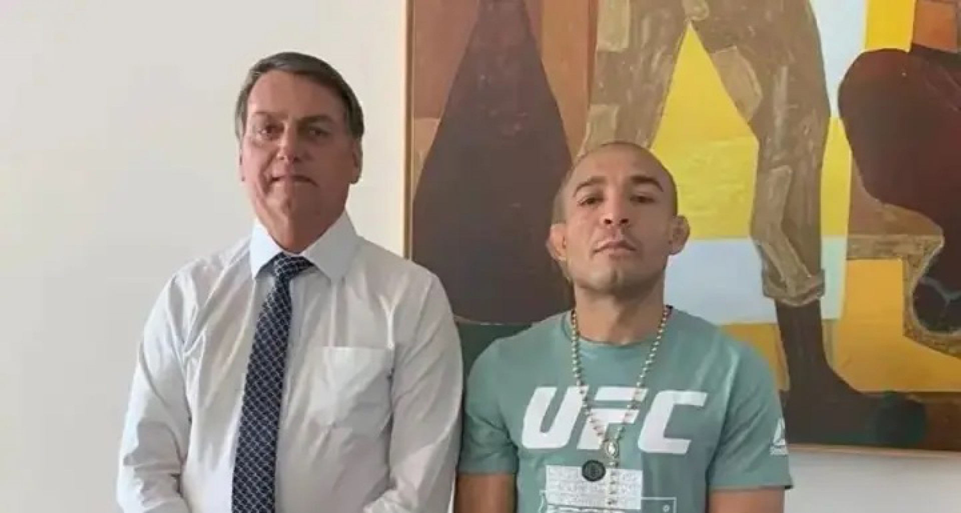 José Aldo explicou polêmicas envolvendo sua ligação com Jair Bolsonaro - (Foto: Reprodução Instagram)