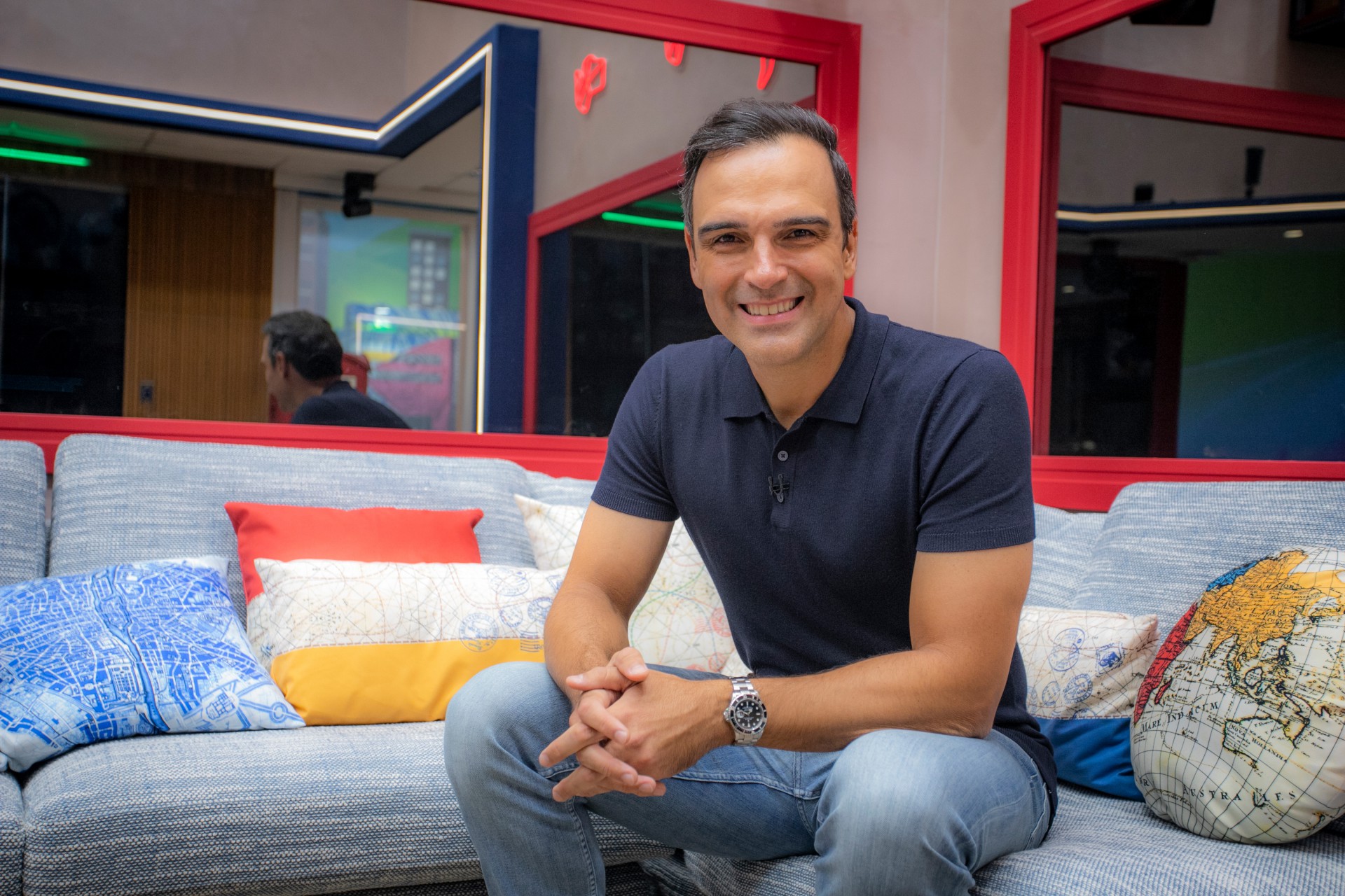 Apresentado por Tadeu Schmidt, 'BBB 23' traz uma série de novidades para os participantes - Globo/Paulo Belote