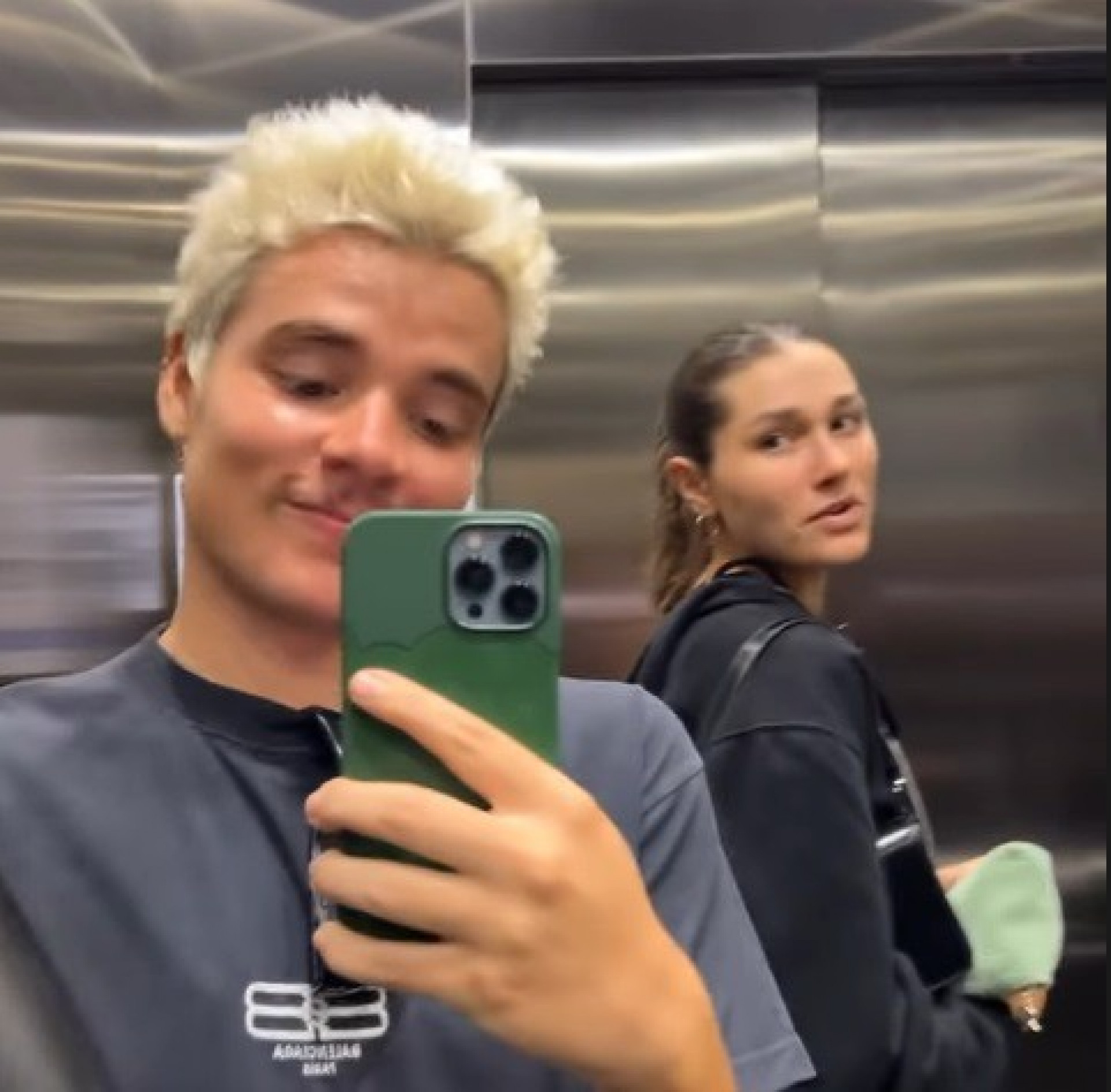 João Figueiredo e a mulher, Sasha Meneghel - Reprodução do Instagram