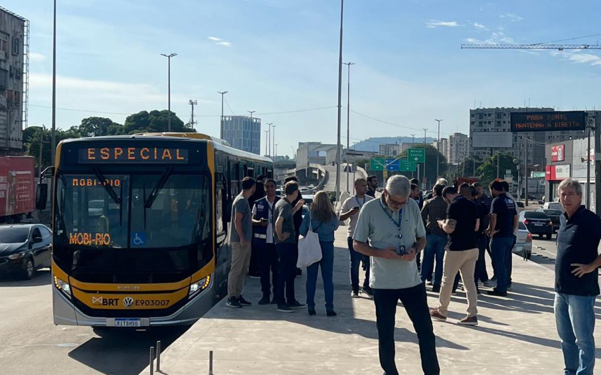 BRT Transbrasil irá ligar Deodoro, na Zona Oeste do Rio, até o Centro - Divulgação