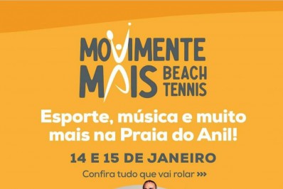 Jota Quest e Barão Vermelho na Praia do Anil neste final de semana