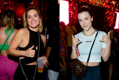 Carolina Dieckmann, Alice Wegmann e mais famosos curtem festival no Rio