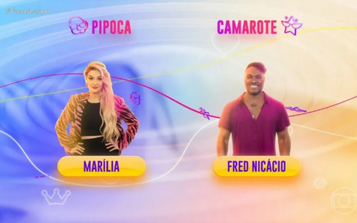 Duplas para dinâmica da primeira semana do 'BBB23' são escolhidas pelo público. - Reprodução de vídeo