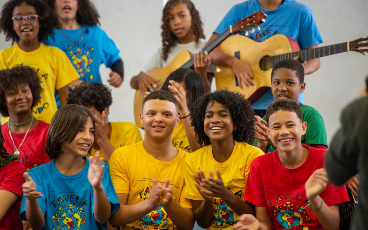 Projeto Favela Mundo abre vagas para cursos de teatro, hip-hop, jazz, danças brasileiras, violão e musicalização infantil - Raphael Pizzino / ONG Favela Mundo