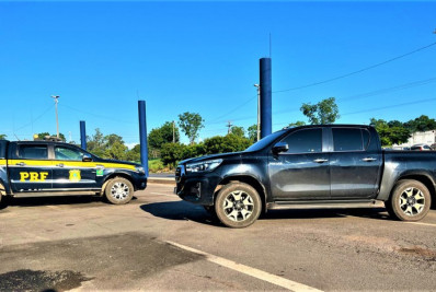 Homem compra caminhonete do pai por quase R$ 300 mil e é detido por receptação