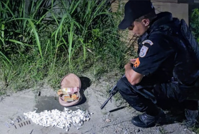 PM prende suspeito de tráfico em Maricá