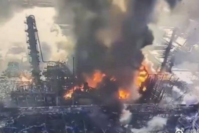 Explosão em fábrica de produtos químicos na China deixa dois mortos e 34 feridos