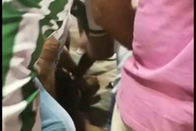 Pai alega agressão de seguranças a seu filho durante ensaio técnico no Sambódromo