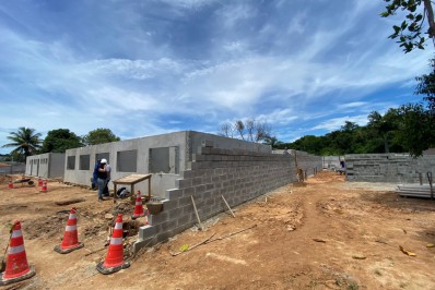 Prefeitura de Saquarema segue com obras de creches e de áreas esportivas