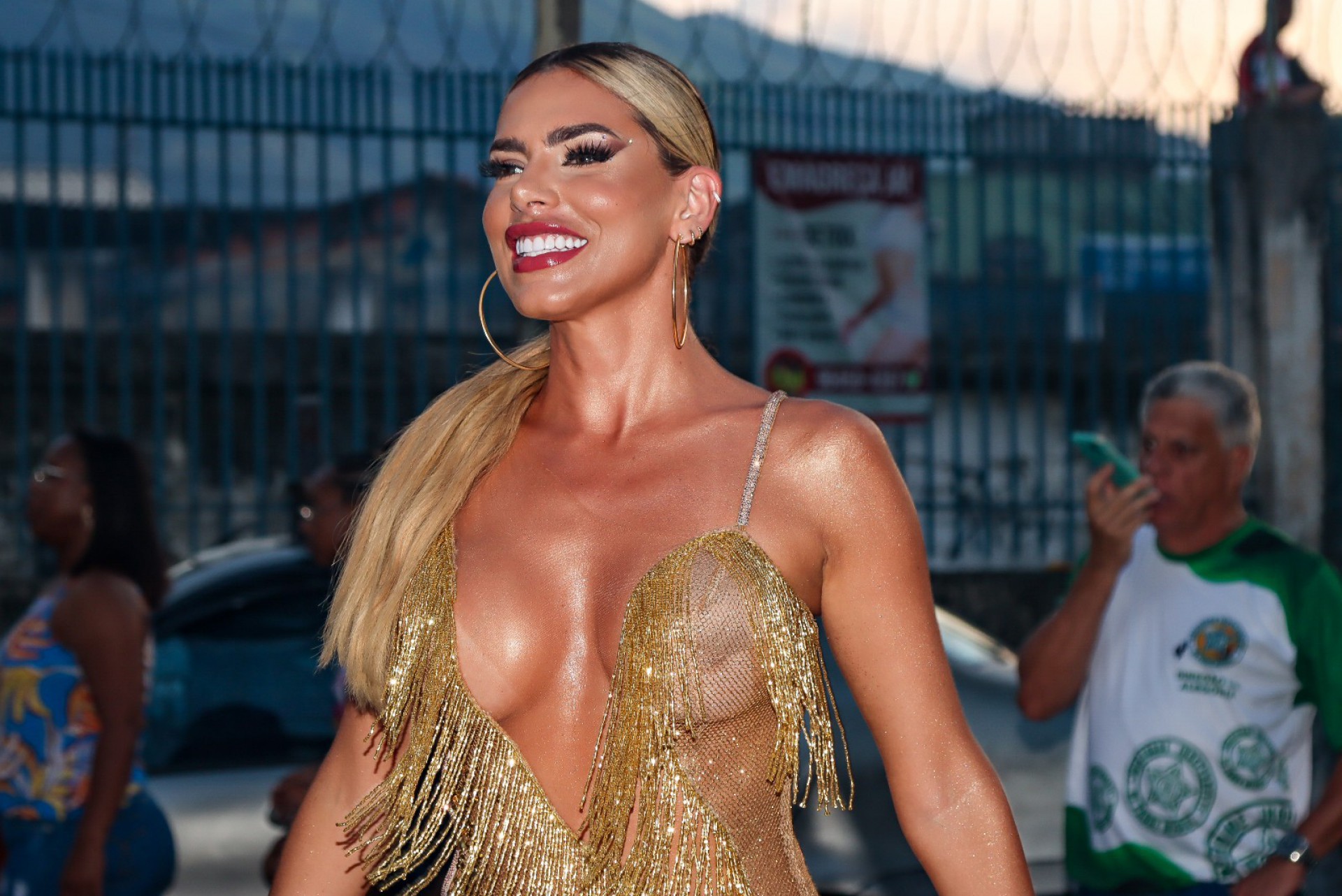 Erika Schneider &eacute; apresentada como musa da Mocidade Independente de Padre Miguel - Chapetta / Ag. News