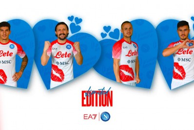 Clube italiano lança camisa especial dedicada ao Dia dos Namorados