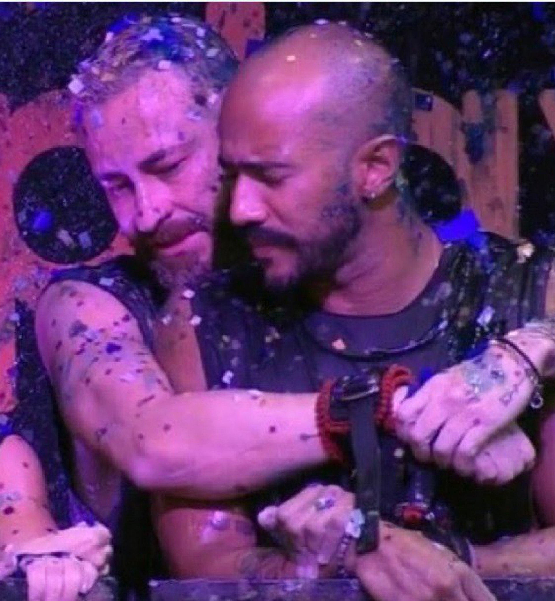 Fred e Ricardo vencem a prova da imunidade - Reprodução da TV Globo