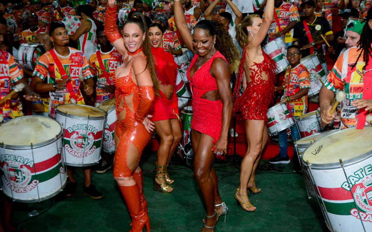 Paolla Oliveira, Adriana Bombom e Renata Kuerten