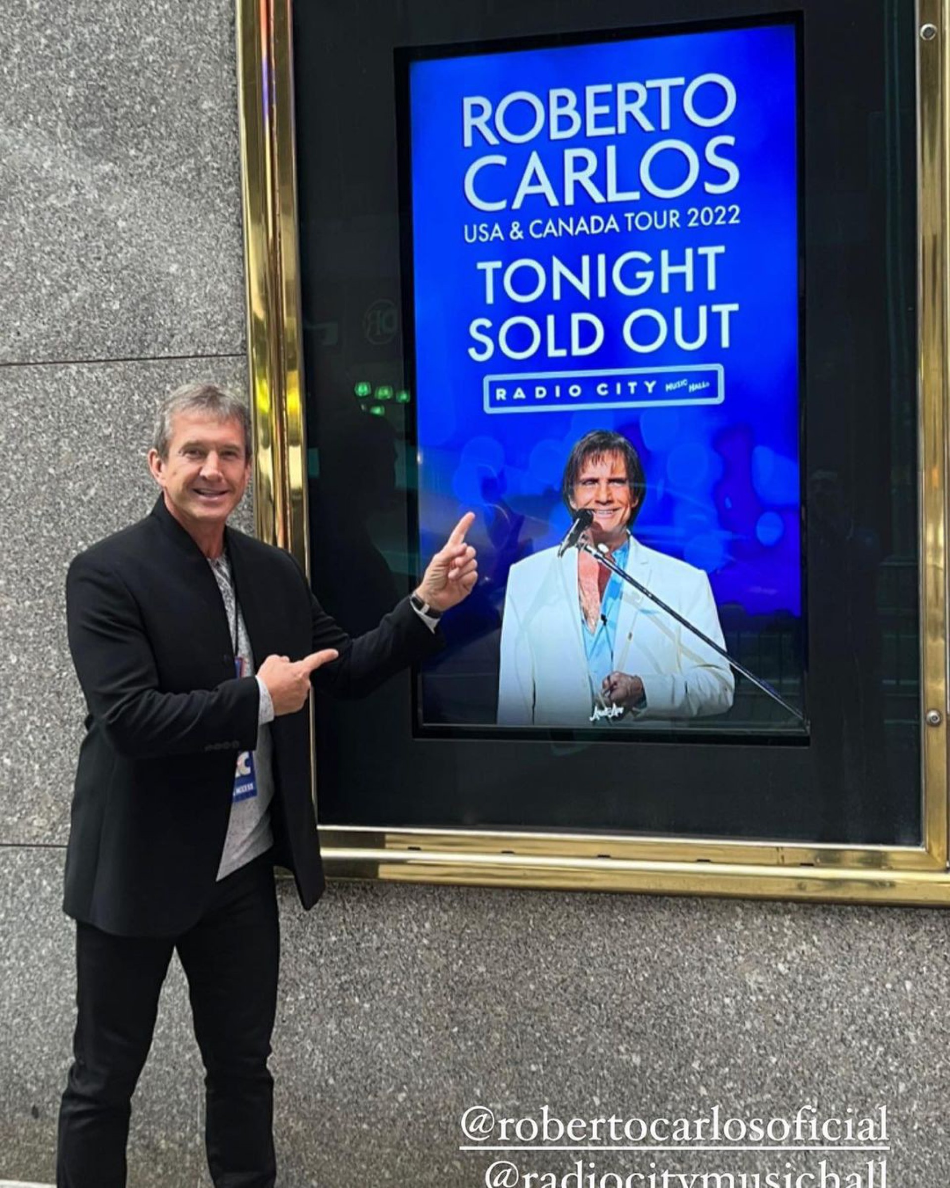 Dody Sirena não é mais empresário de Roberto Carlos - Reprodução Internet