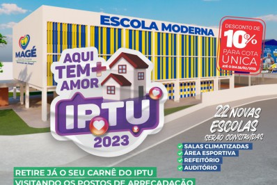 Contribuinte de Magé pode pagar IPTU em cota única com desconto de 10%