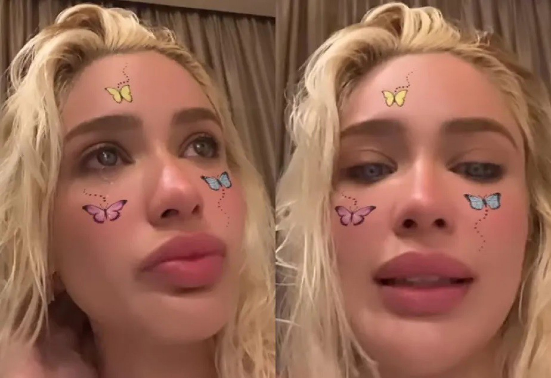 Karoline Lima chora ao relembrar do passado nas redes sociais - Reprodução / Instagram