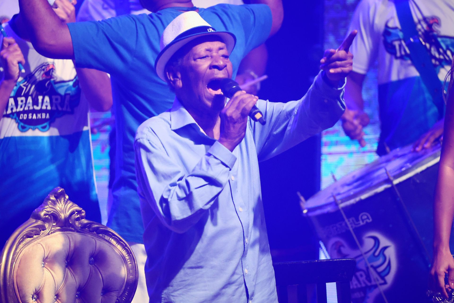 Gravação do DVD em comemoração aos 90 anos de Noca da Portela - Daniel Pinheiro / AgNews