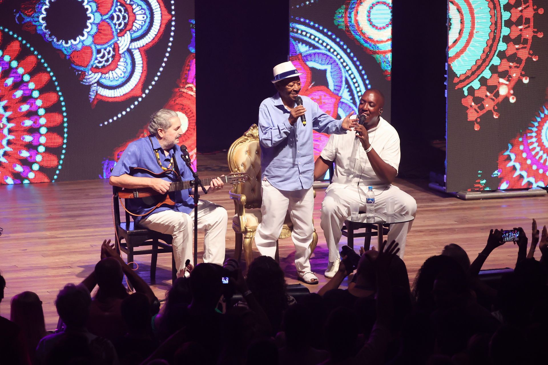 Vários artistas participam da gravação do DVD em comemoração aos 90 anos de Noca da Portela - Daniel Pinheiro / AgNews