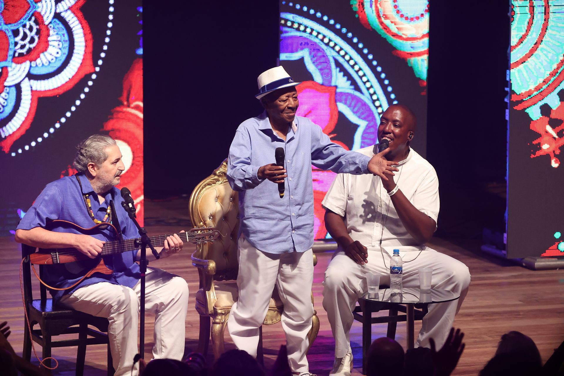 Vários artistas participam da gravação do DVD em comemoração aos 90 anos de Noca da Portela - Daniel Pinheiro / AgNews