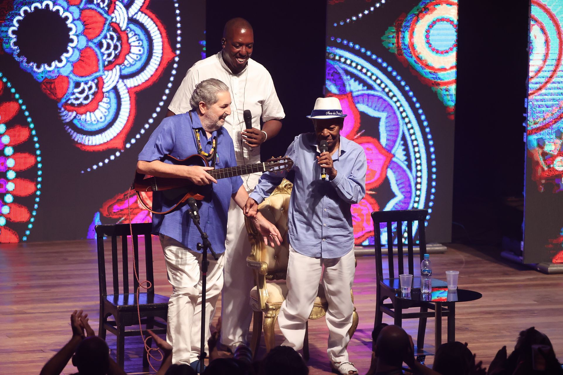 Vários artistas participam da gravação do DVD em comemoração aos 90 anos de Noca da Portela - Daniel Pinheiro / AgNews