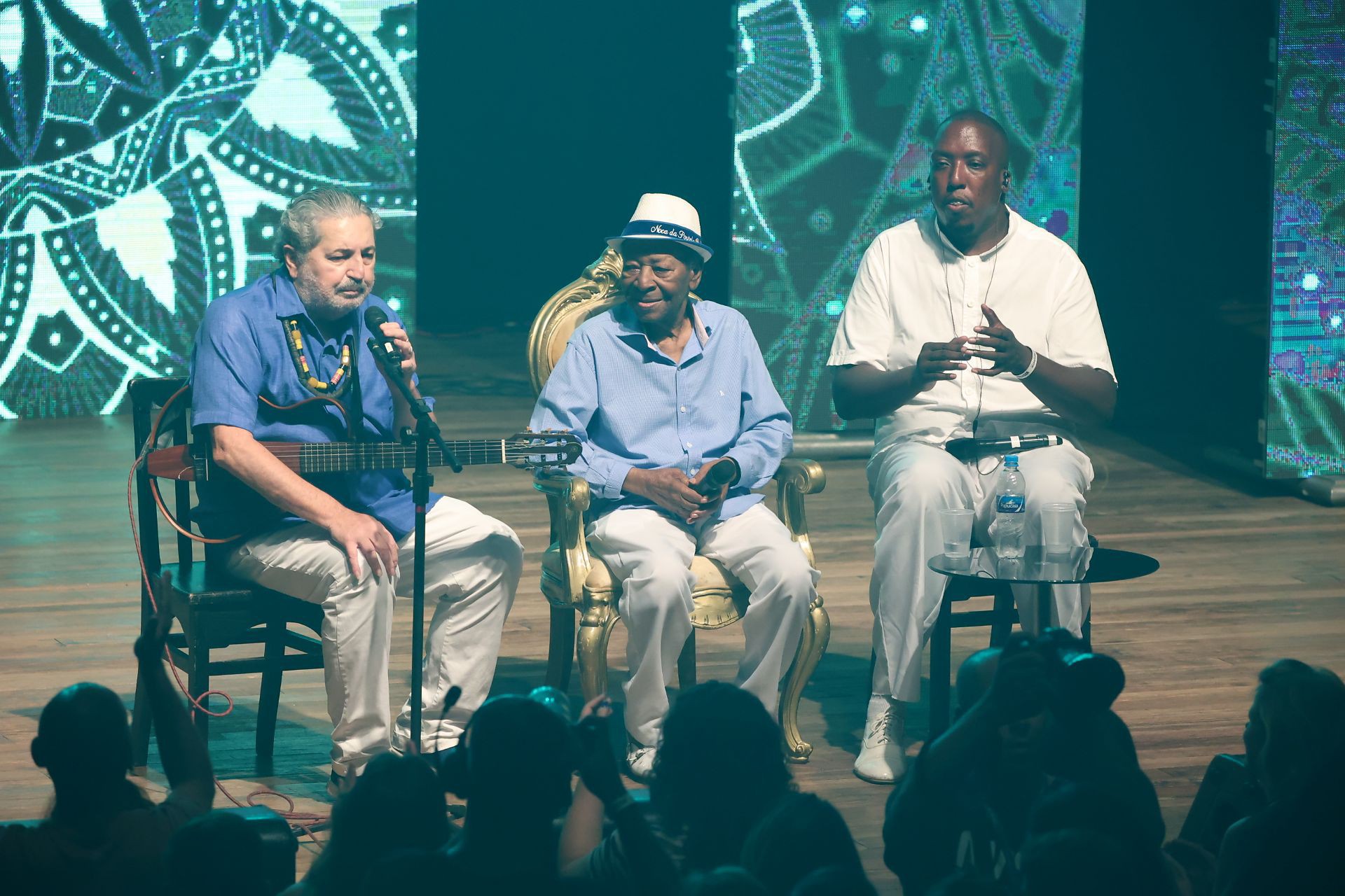 Vários artistas participam da gravação do DVD em comemoração aos 90 anos de Noca da Portela - Daniel Pinheiro / AgNews