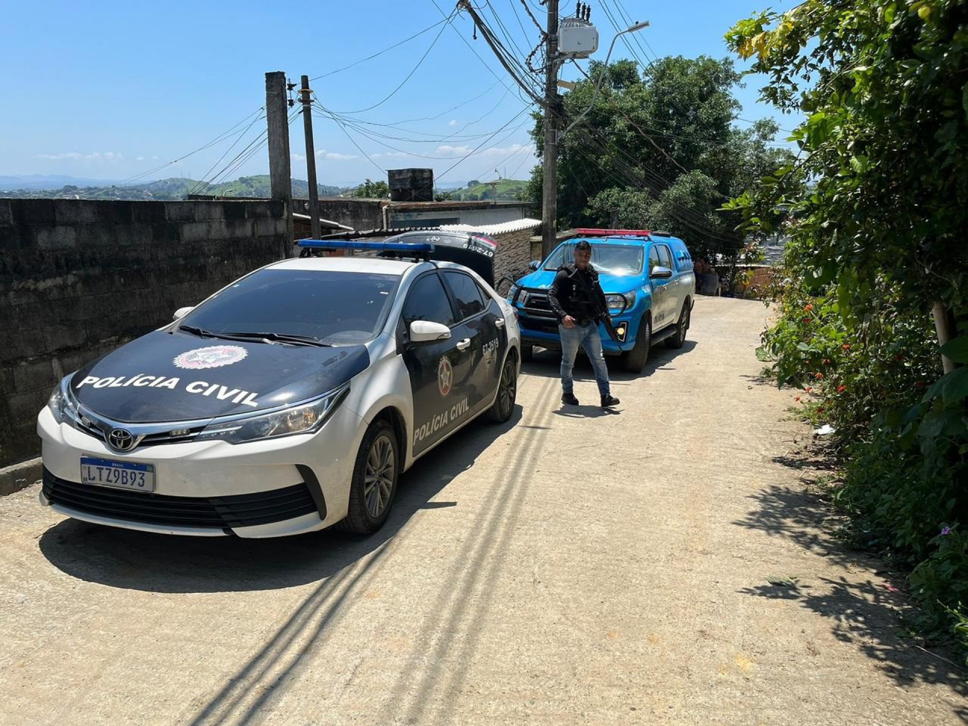 Polícia Civil deflagra operação contra milícia em São João de Meriti  - Divulgação