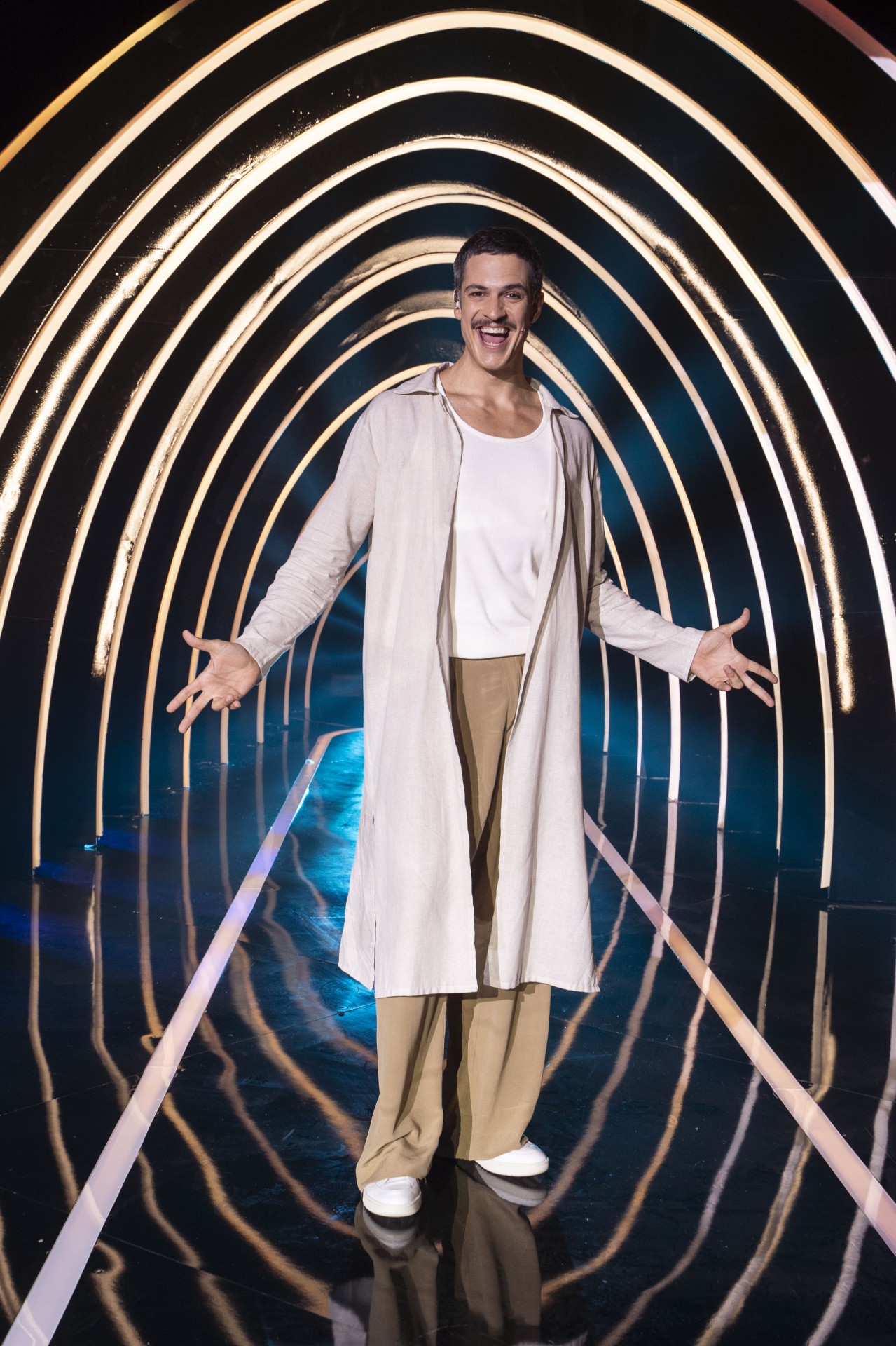 Mateus Solano faz sua estreia no 'The Masked Singer Brasil' - Mauricio Fidalgo/Globo