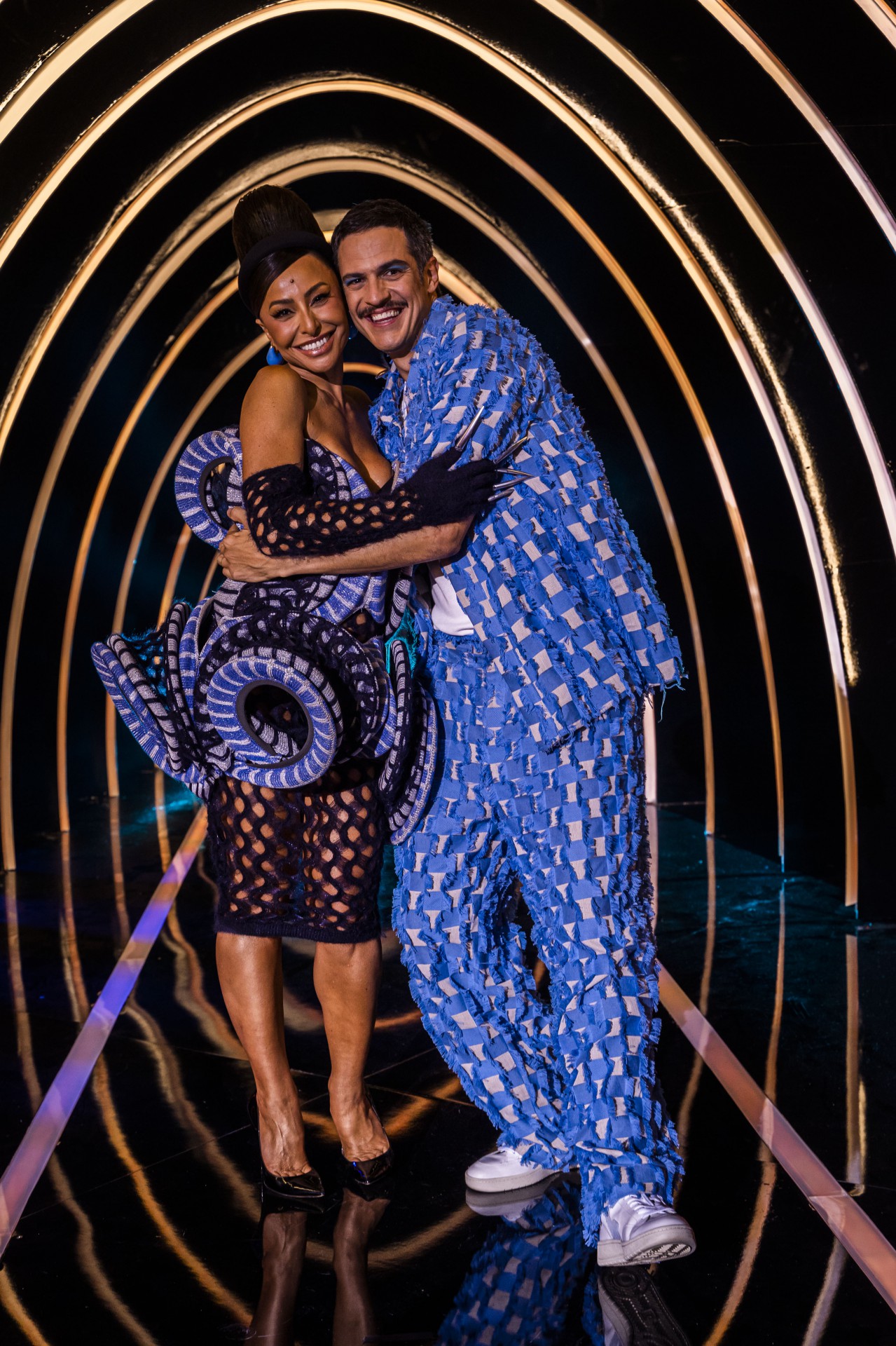 Sabrina Sato e Mateus Solano são os novos jurados do 'The Masked Singer Brasil' - Mauricio Fidalgo/Globo