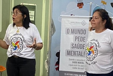 CAPS AD de Belford Roxo aborda Saúde Mental em palestra