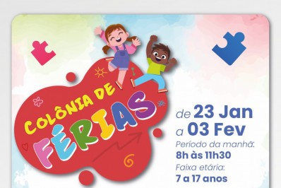 Inscrições para ‘Colônia de Férias de Verão’ encerram nesta sexta (20)