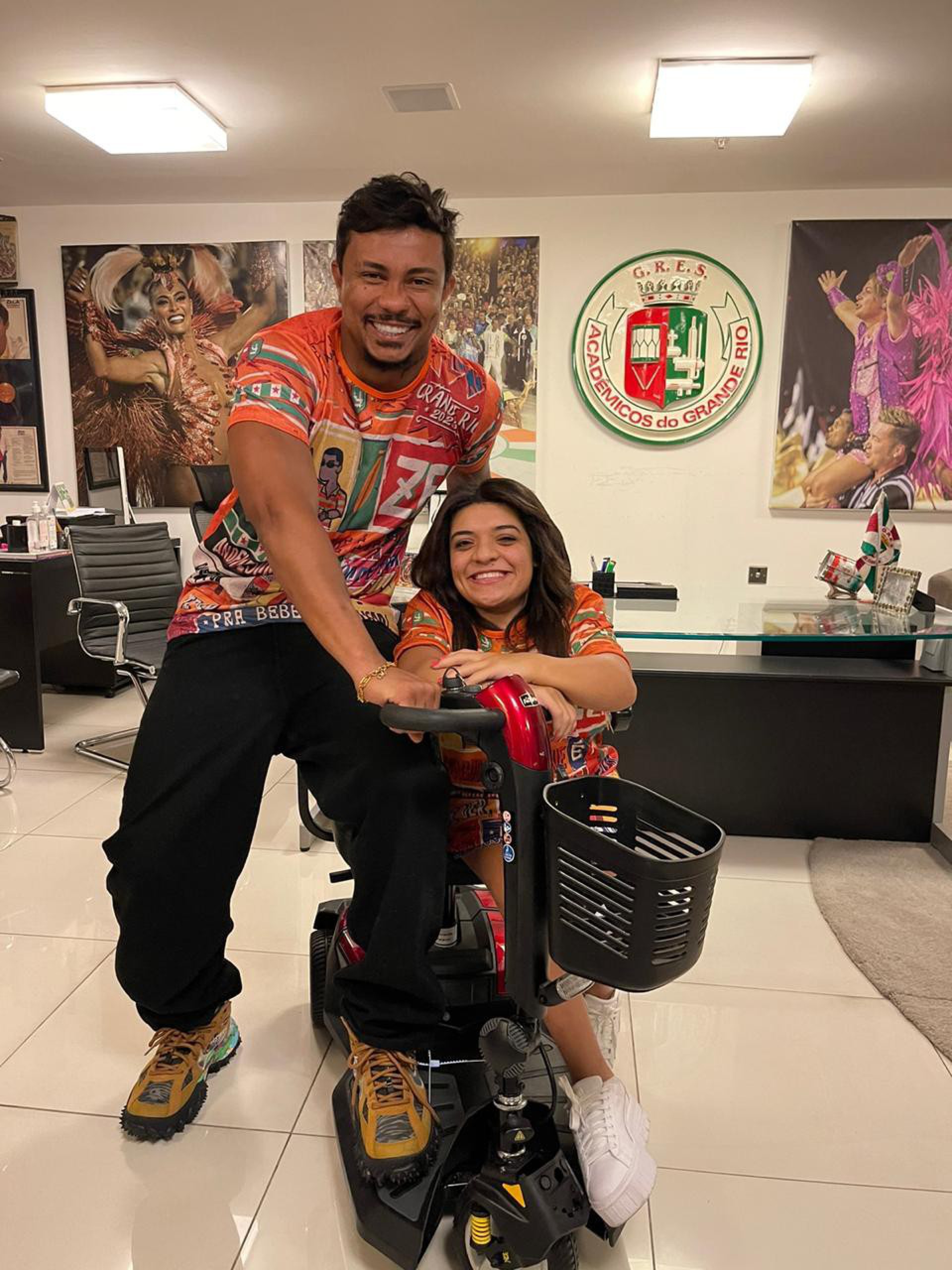 Pequena Lo e Xamã serão destaques em desfile da Grande Rio - Divulgação