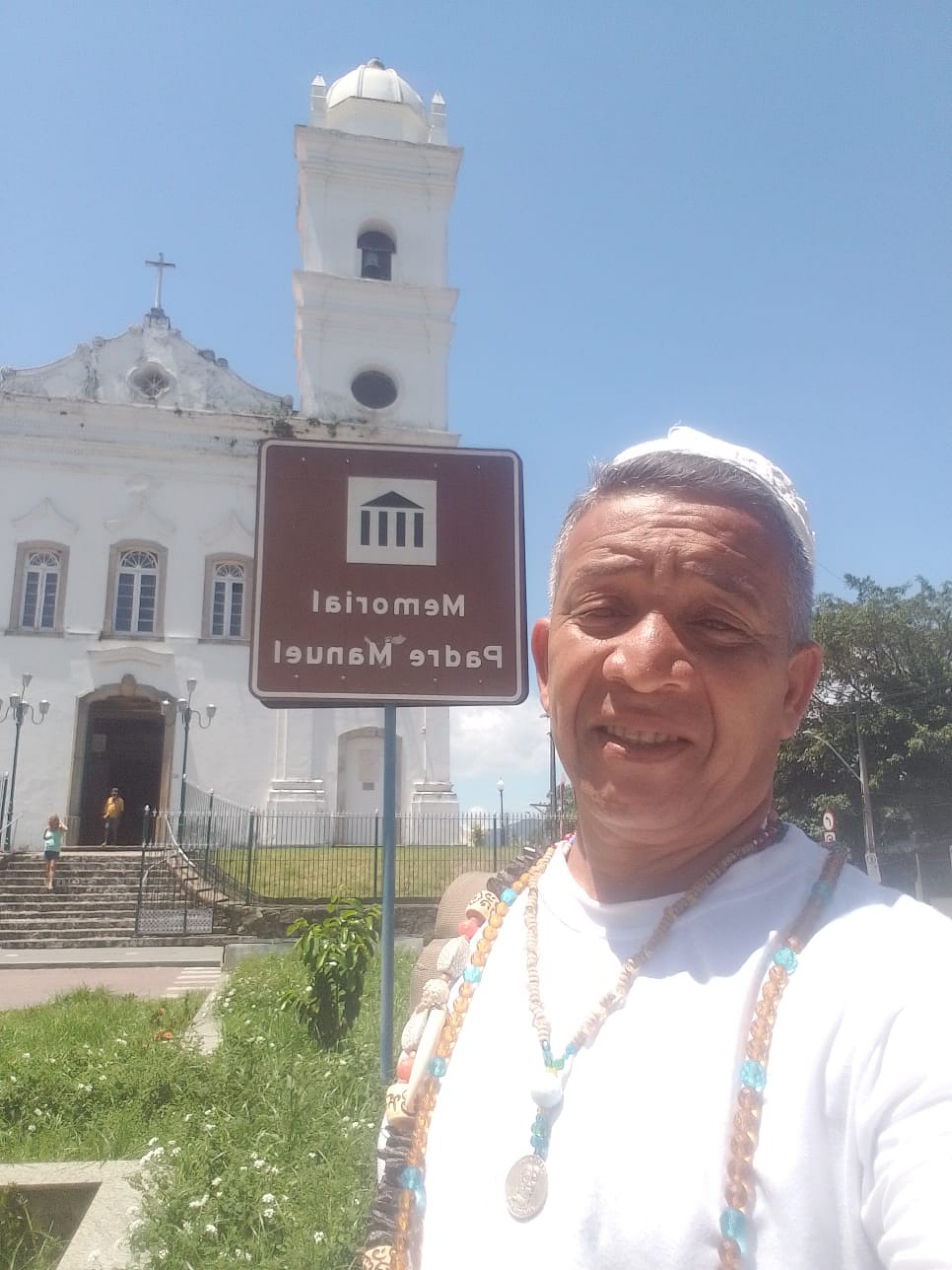Pai Liminha, representante das religi&otilde;es de matriz Africanas