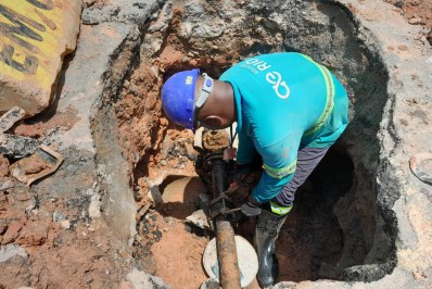 Uso de tecnologia auxilia na identificação de vazamentos e o desperdício de água em Nilópolis